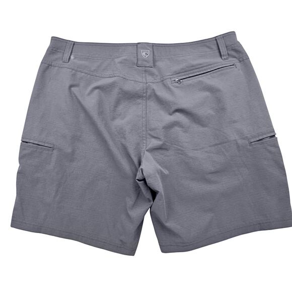 KUHL Mens 36 Upriser Shorts Gray 5180 Quick Dry Performance Hiking Outdoor - Picture 3 of 7